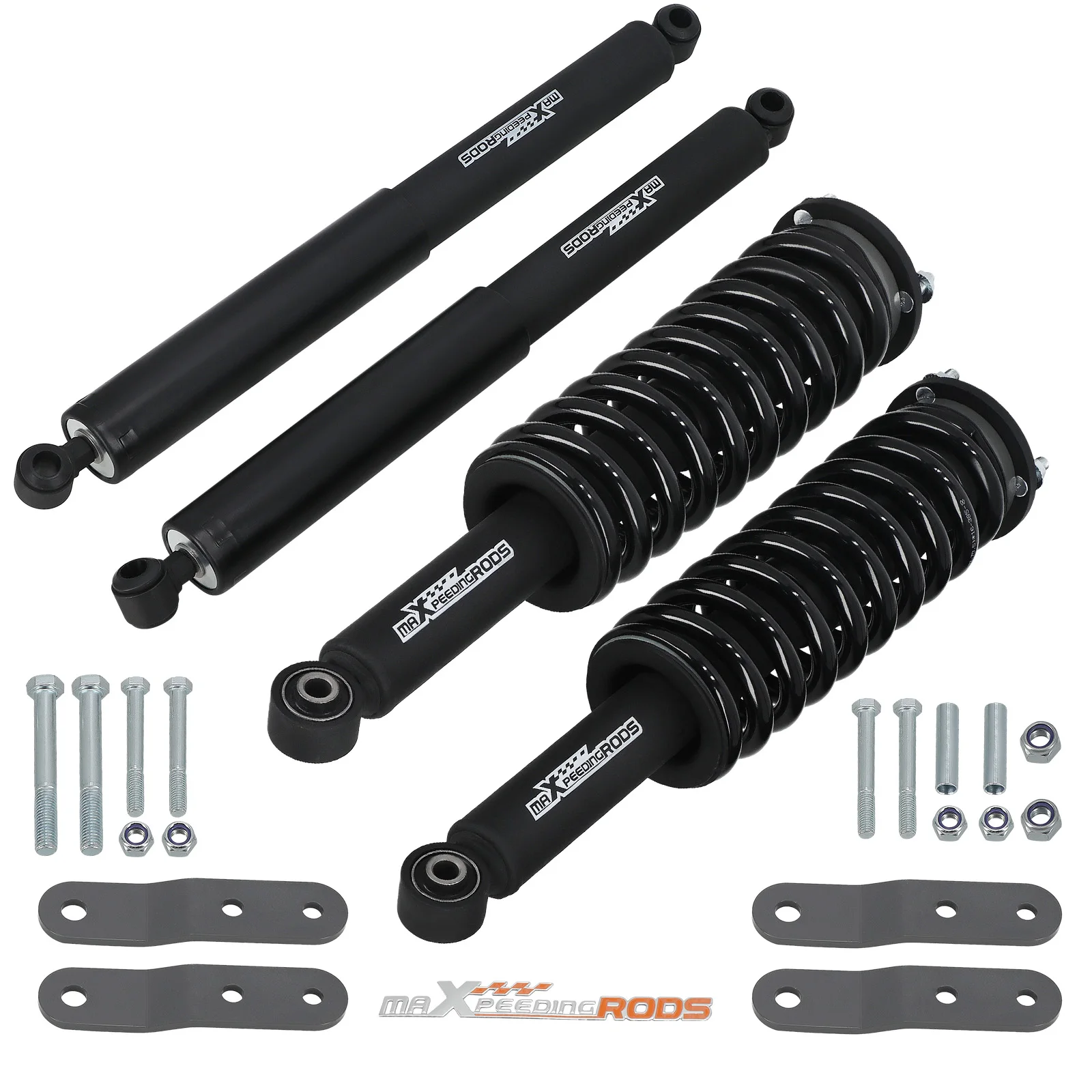

Комплект для лифтинга maXpeedingrods 2.5 дюйма: амортизаторы, стойки и кронштейны для Toyota Tacoma 95-04
