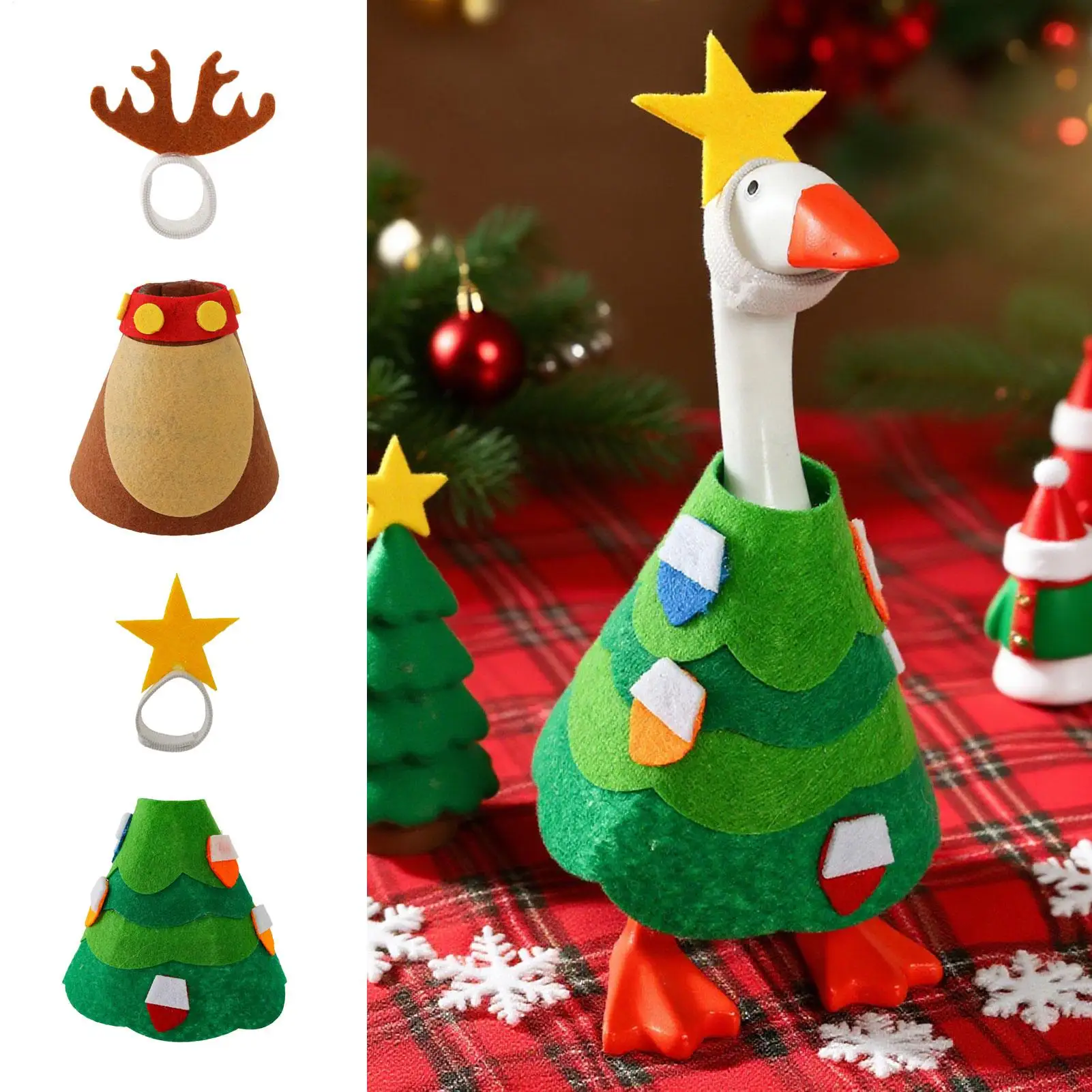 

20 см настольная одежда с животными, рождественская настольная одежда, аксессуар, мини-одежда, украшение, наряд для крыльца, камина, дома