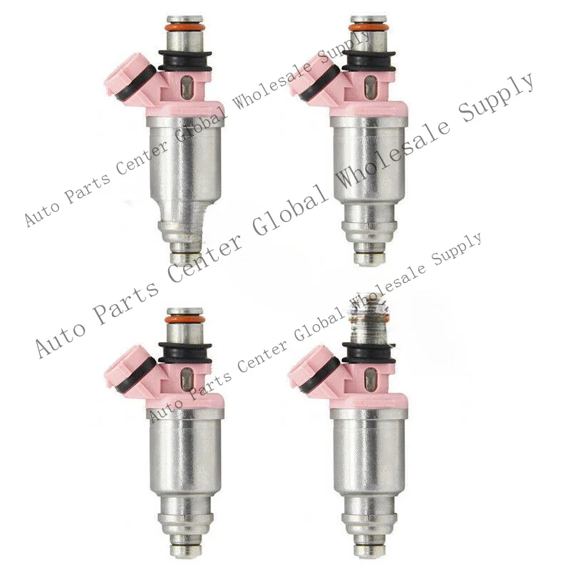 L+ 6Pcs Fuel Injectors For Toyota Landcruiser 1FZ-FE FZJ70 FZJ75 FZJ80 Series 4.5L