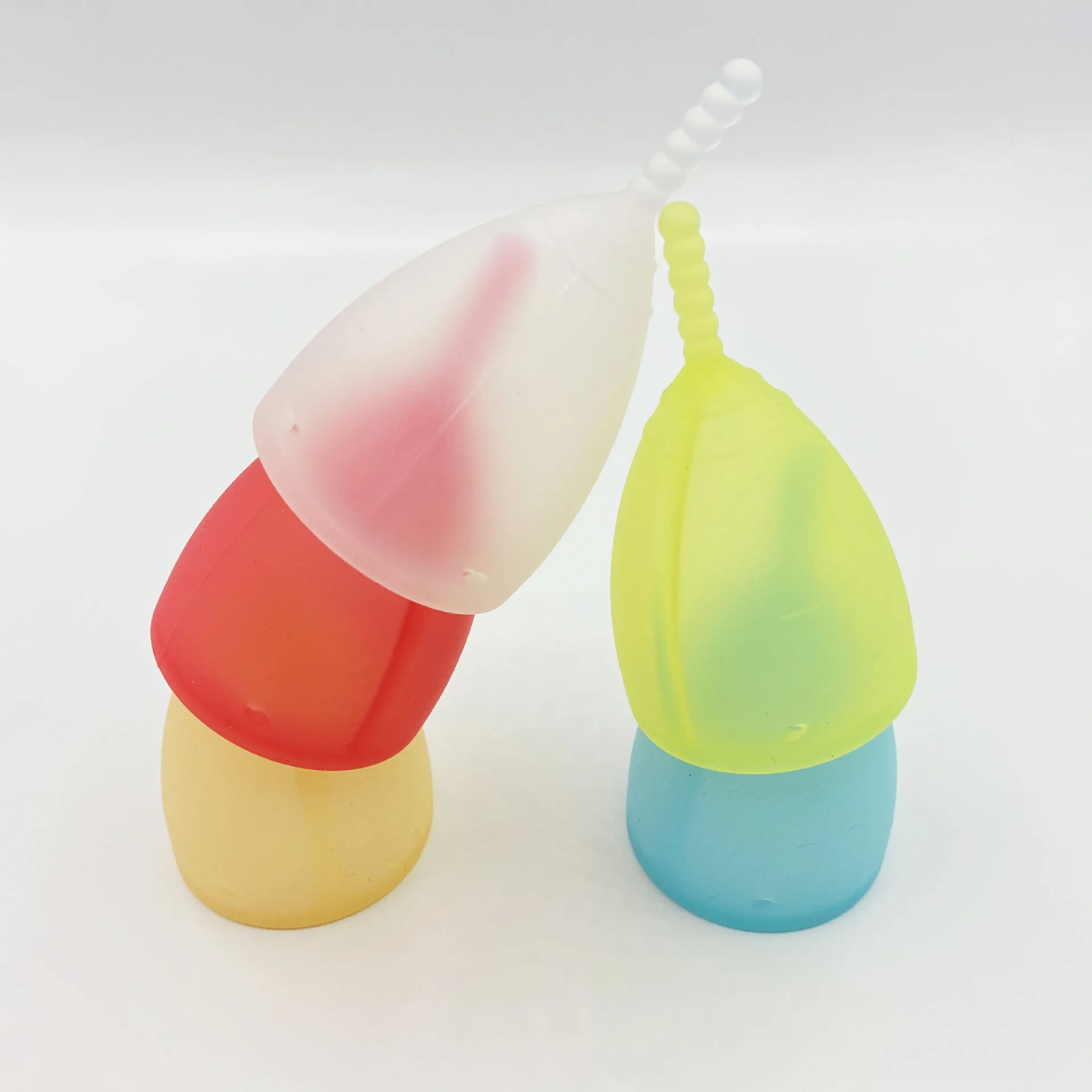 1pc Menstrual Cup Hygiener Period for Women Menstruatie Cups Silicone Mestrual Cup Anti-Lateral Leakage Menstrual Cups