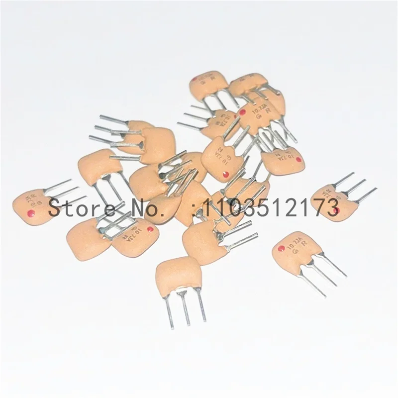 30PCS SFELF10M7JAA0-B0 SIP-3 Ceramic filter 150KHZ 10.7MHZ 10.7JA 10.7M crystal oscillato New