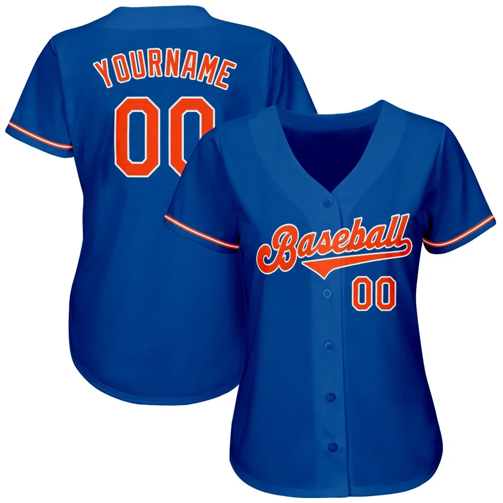 Aangepaste honkbal Jersey paren lijn shirts gepersonaliseerde DIY gedrukte naam voor mannen vrouwen