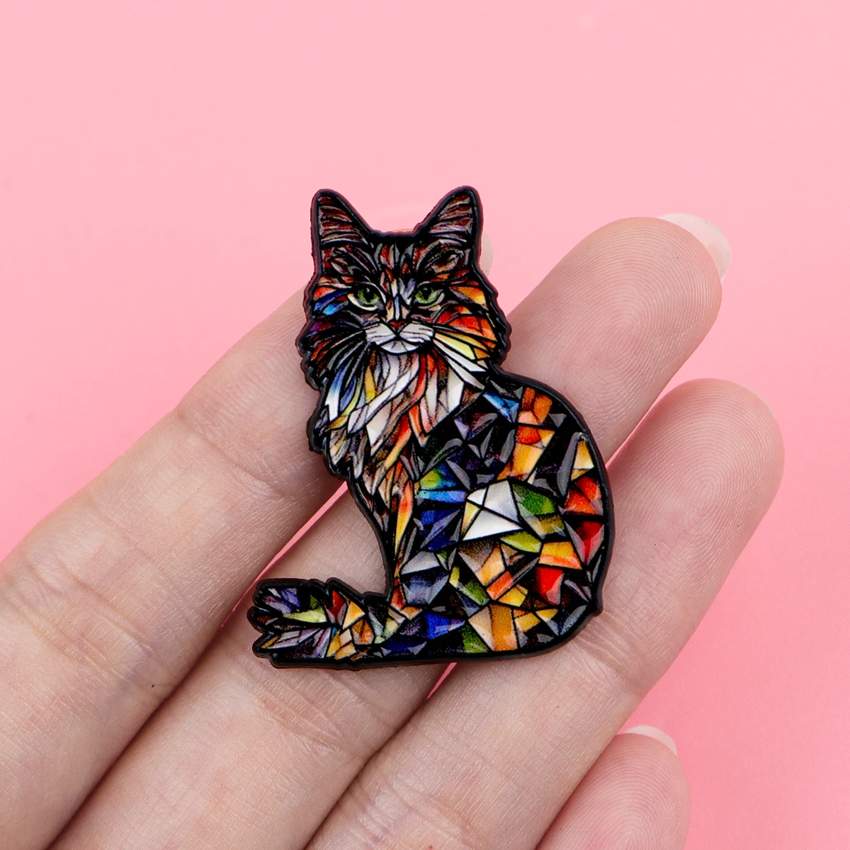 فان جوخ السماء المرصعة بالنجوم المينا دبوس الكرتون الضفدع بروش ل معطف المرأة دبابيس شارات التلبيب الموضة مجوهرات هدية للأصدقاء