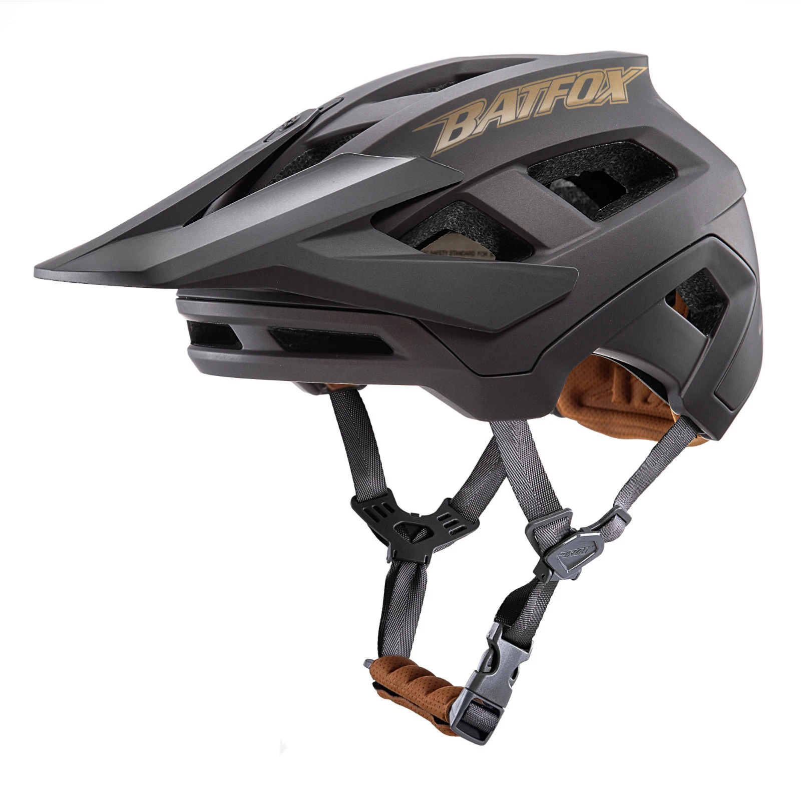 

BATFOX New MTB Bicycle Helmets Adjustable sun visor High quality Road Mountain Cycling Helmet Unisex Riding Bike Sport Equipment