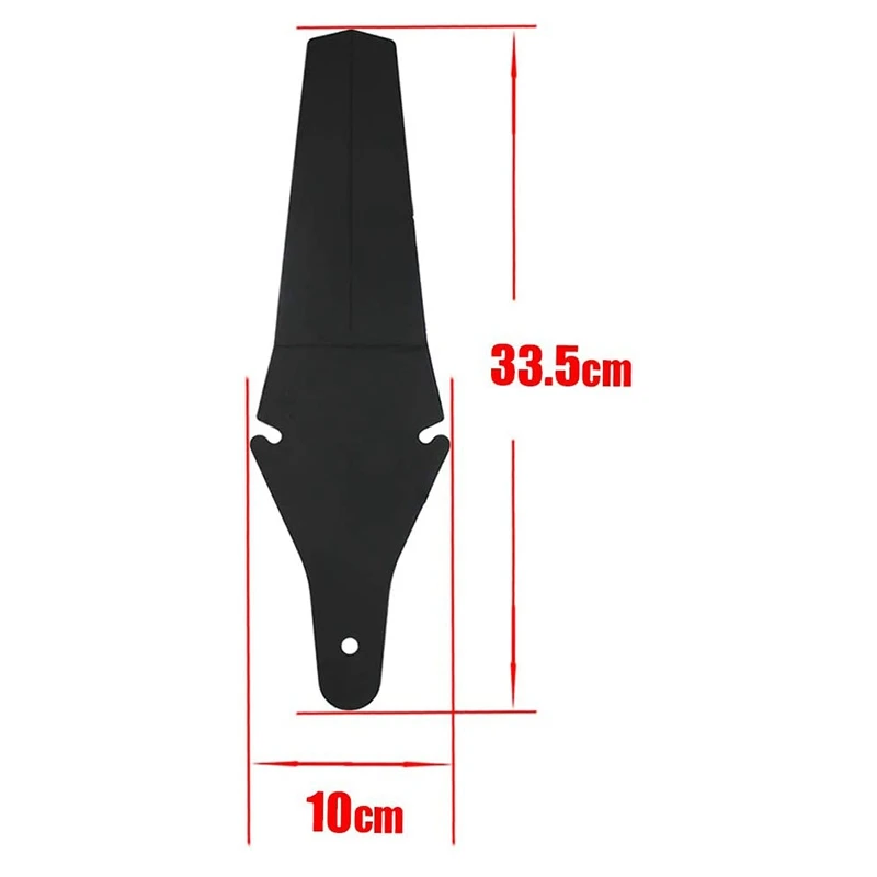 6 stuks fiets spatbord achterhoede waterdichte regenbescherming opvouwbare weg