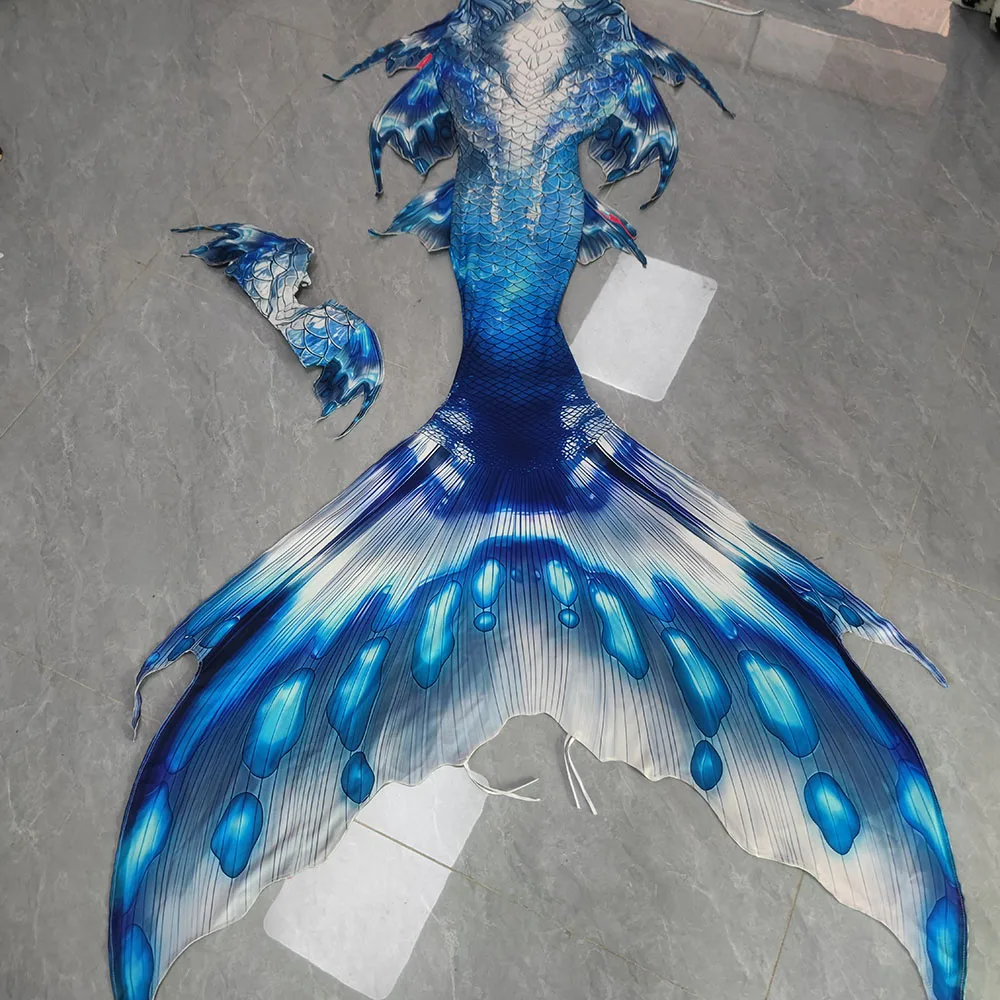 Queue de sirène colorée originale, maillot de bain sur mesure, spectacle de plongée en Aquarium, portant une queue de sirène pour adultes