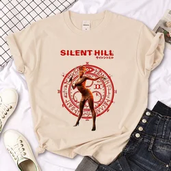 Silent Hill t-shirts women designer harajuku anime tshirt girl 2000s clothes