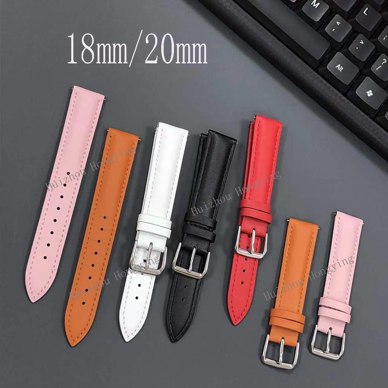 18 مللي متر 20 مللي متر حزام ساعة اليد سوار لهواوي ساعة GT 4 GT 5 41 مللي متر GT 5 برو 42 مللي متر بولي Leather حلقة من جلد استبدال معصمه اكسسوارات