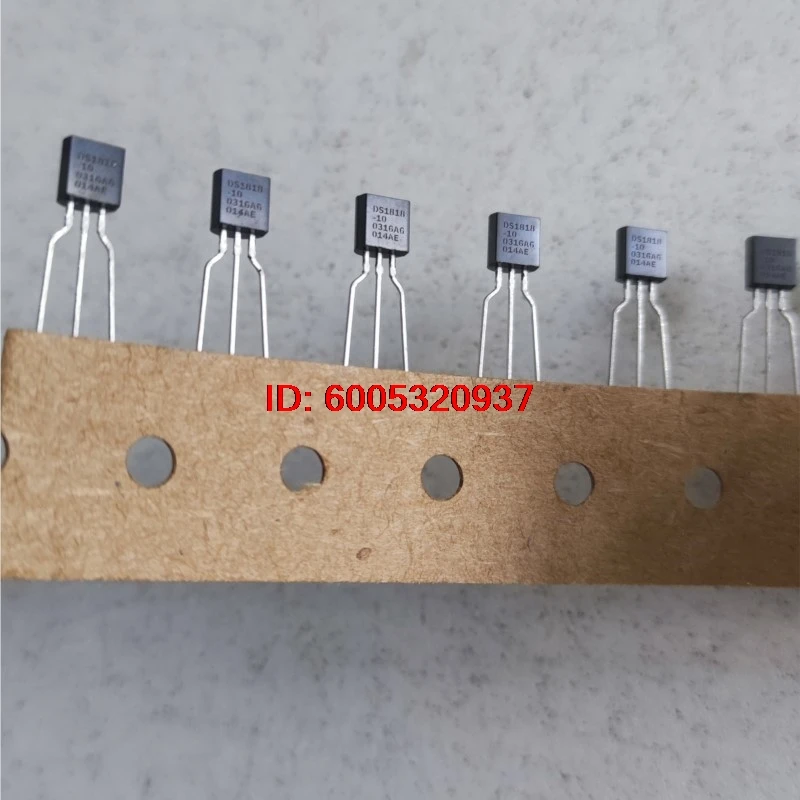 1~10pcs/lot DS1818-10+T&R DS1818 『IC 2.88V W/PB 10% TO92-3』 100% Brand New Original