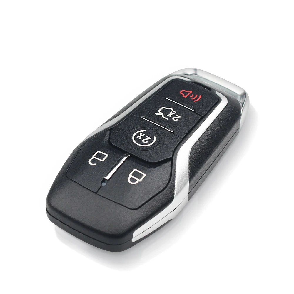 KEYYOU Remote Smart Car Key Shell Case For Ford Fusion Explorer Edge Mustang Mondeo Kuka 3/4/5 Buttons