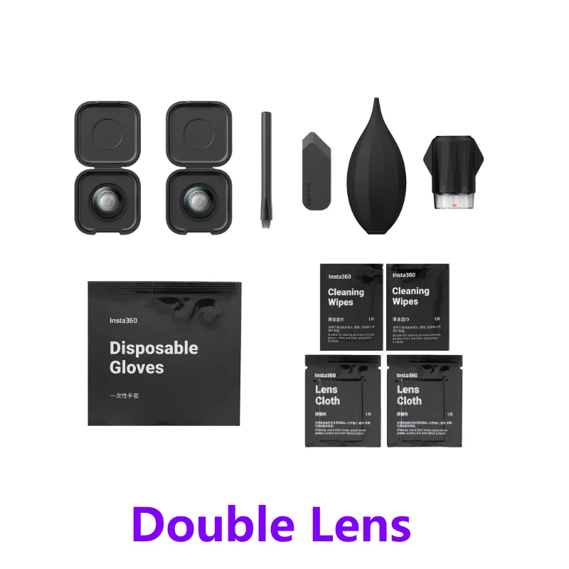 Insta360 X5 交換レンズキット 簡単に取り外せる便利なキット Insta 360 X 5 オリジナルアクセサリー用