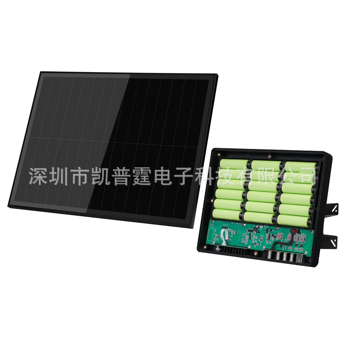 40W Solar Panel Built-in 18650 Battery Pack Solar Panel Charger