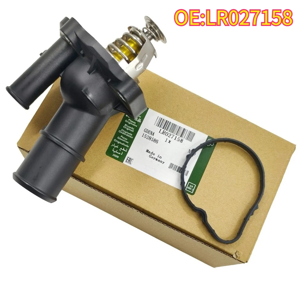 

High quality New For LR027158 2.0L Petrol Coolant Thermostat LAND ROVER Freelander Range Rover Discovery Sport Ford Thermostat