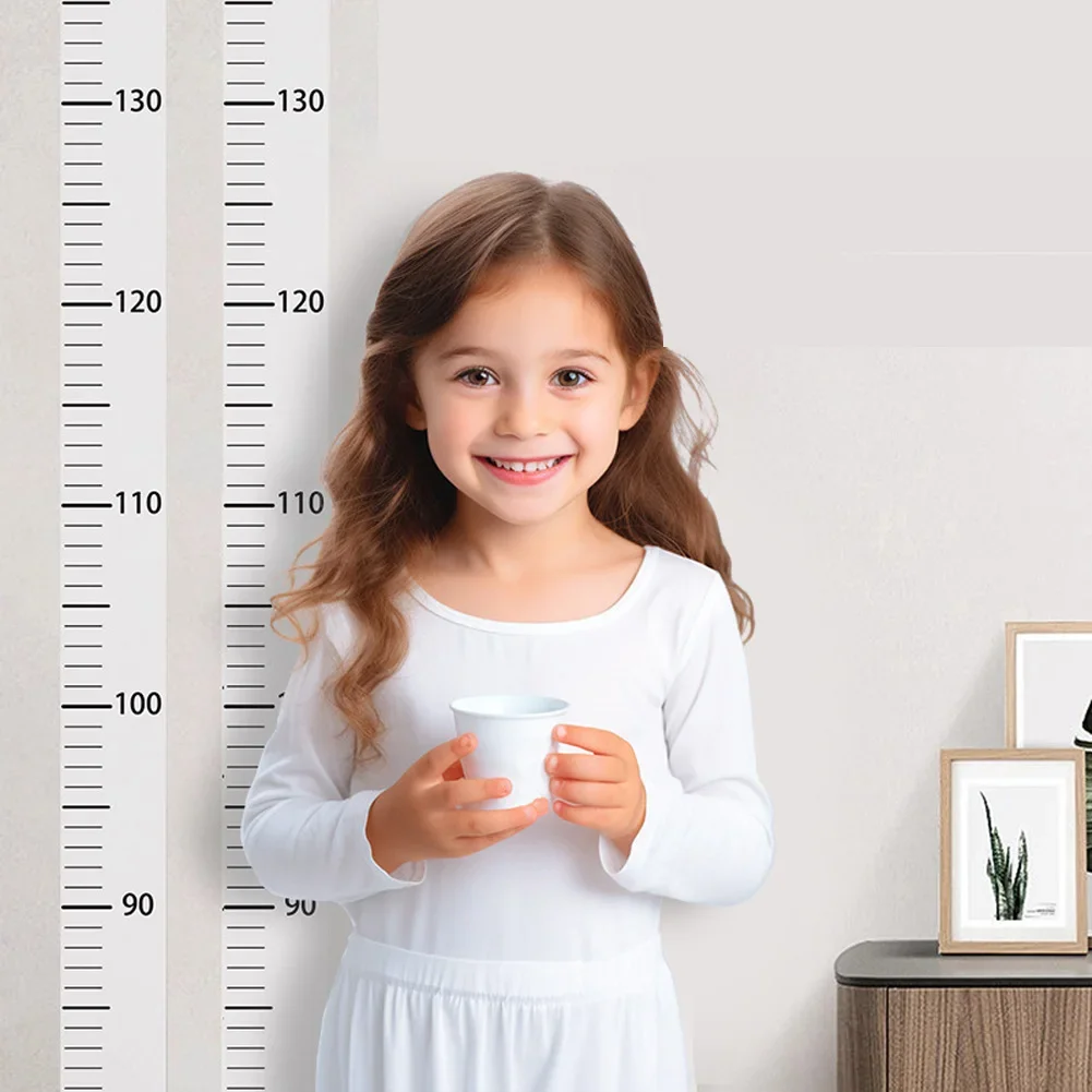 2-meter Measuring Ruler, Children's Height Wall Stickers, Home Stickers, Children's Room Scale Decoration, Detachable Mural