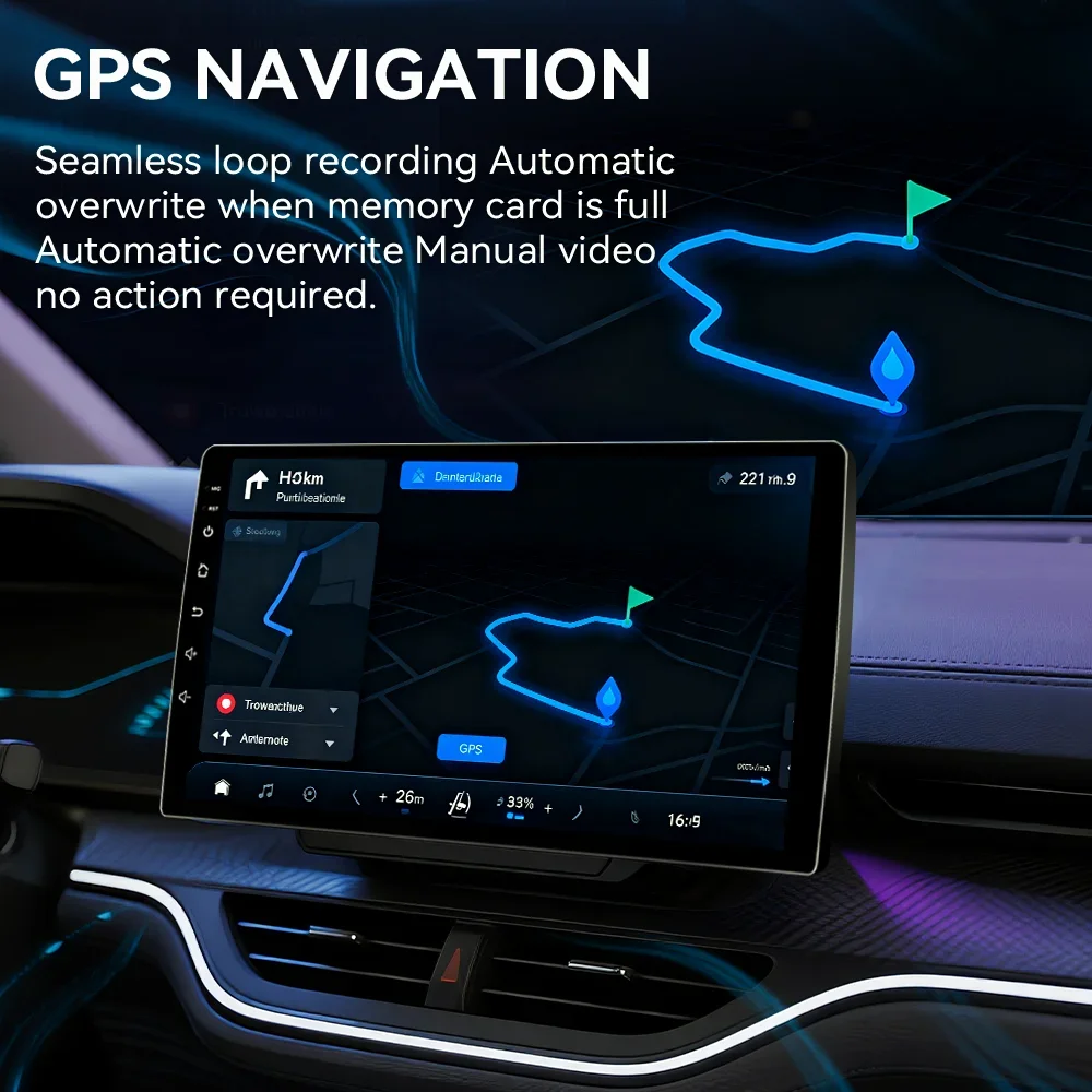 7 inch Car Radio For Ford Fiesta MK6 MK7 2009 - 2017 Android Multimedia Stereo Video Player With Carplay Android Auto GPS Wifi