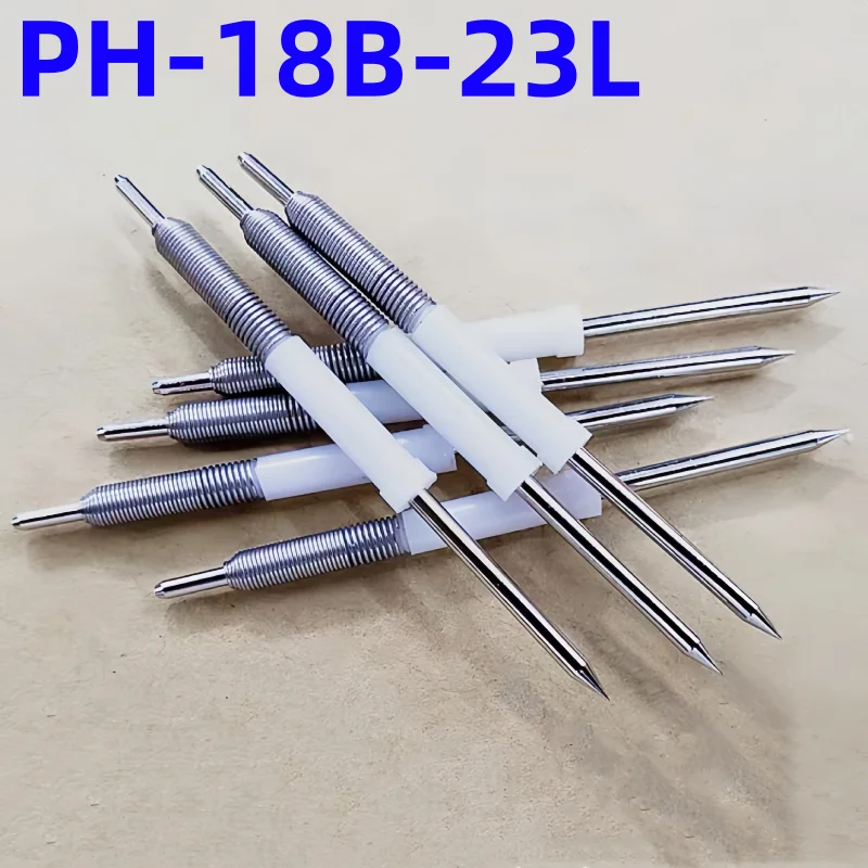 10/50PCS PH-18B 23L Length 54mm PCB Spring Test Probe lCT Test Pin For PCB Test B Head Straight Sharp Tip Head Dia 1.78mm