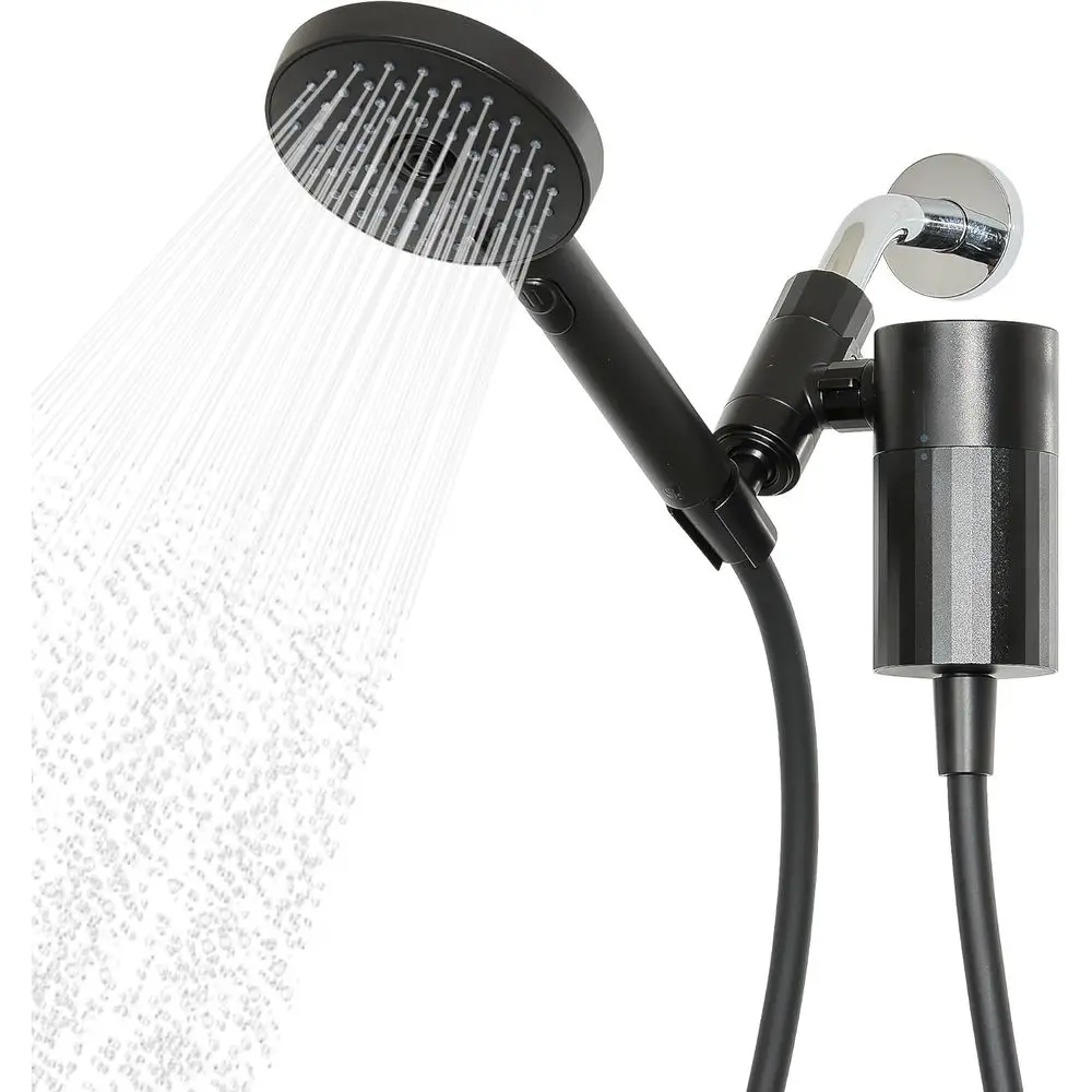 

Handheld Showerhead with Filter Set, High Performance Filtration System for Healthier Hair and Skin, Extra Long 70 Inch Hose