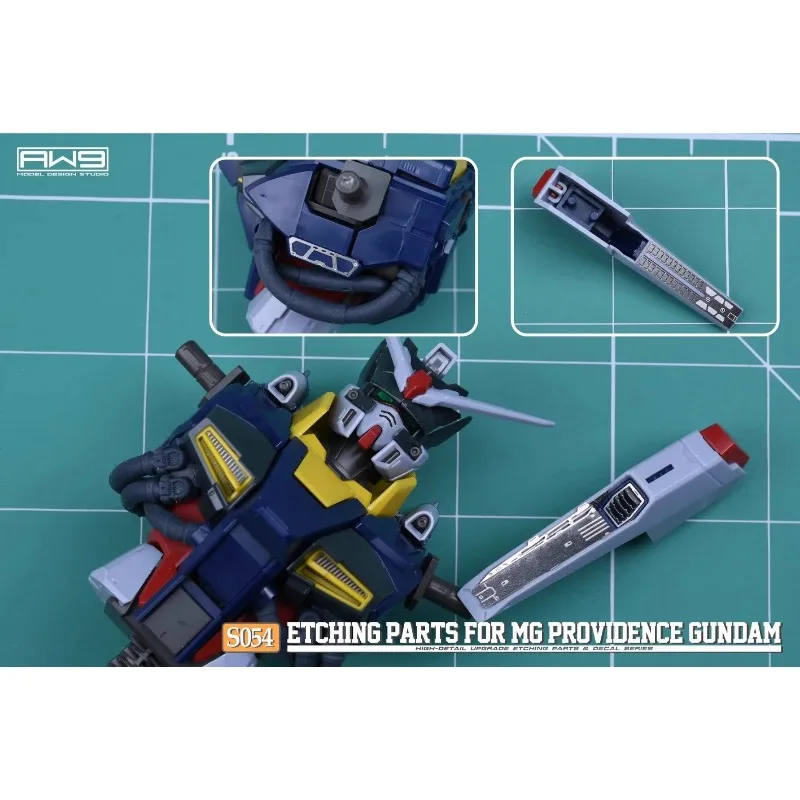 

Металлические травированные детали и детали наклеек MADWORKS S54 — дополнительное обновление для улучшения модели MG 1/100 Gundam PROVIDENCE