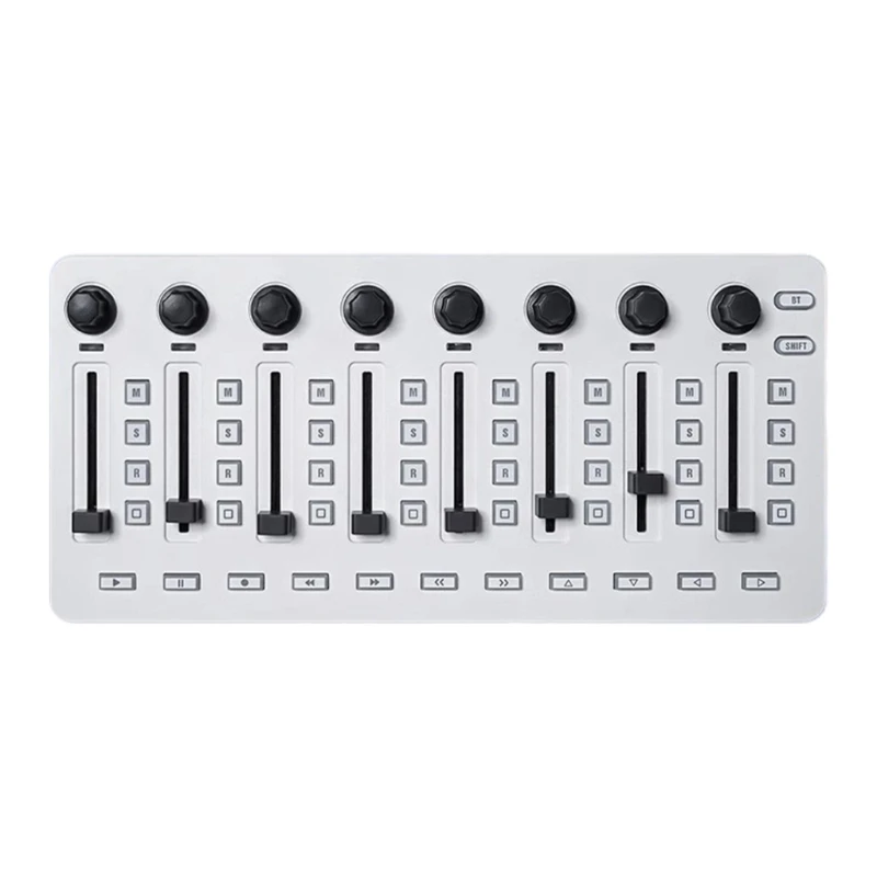 

USB MIDI Controller Mixer with 43 Buttons 8 Push Buttons Connection Battery