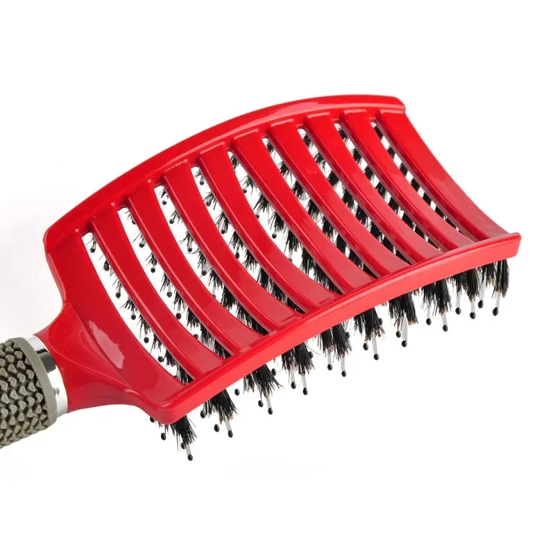 Escova de cabelo mágica desembaraçadora, massageador do couro cabeludo, pente de cabelo, escova desembaraçadora, meninas, escova antiestática, salão de beleza