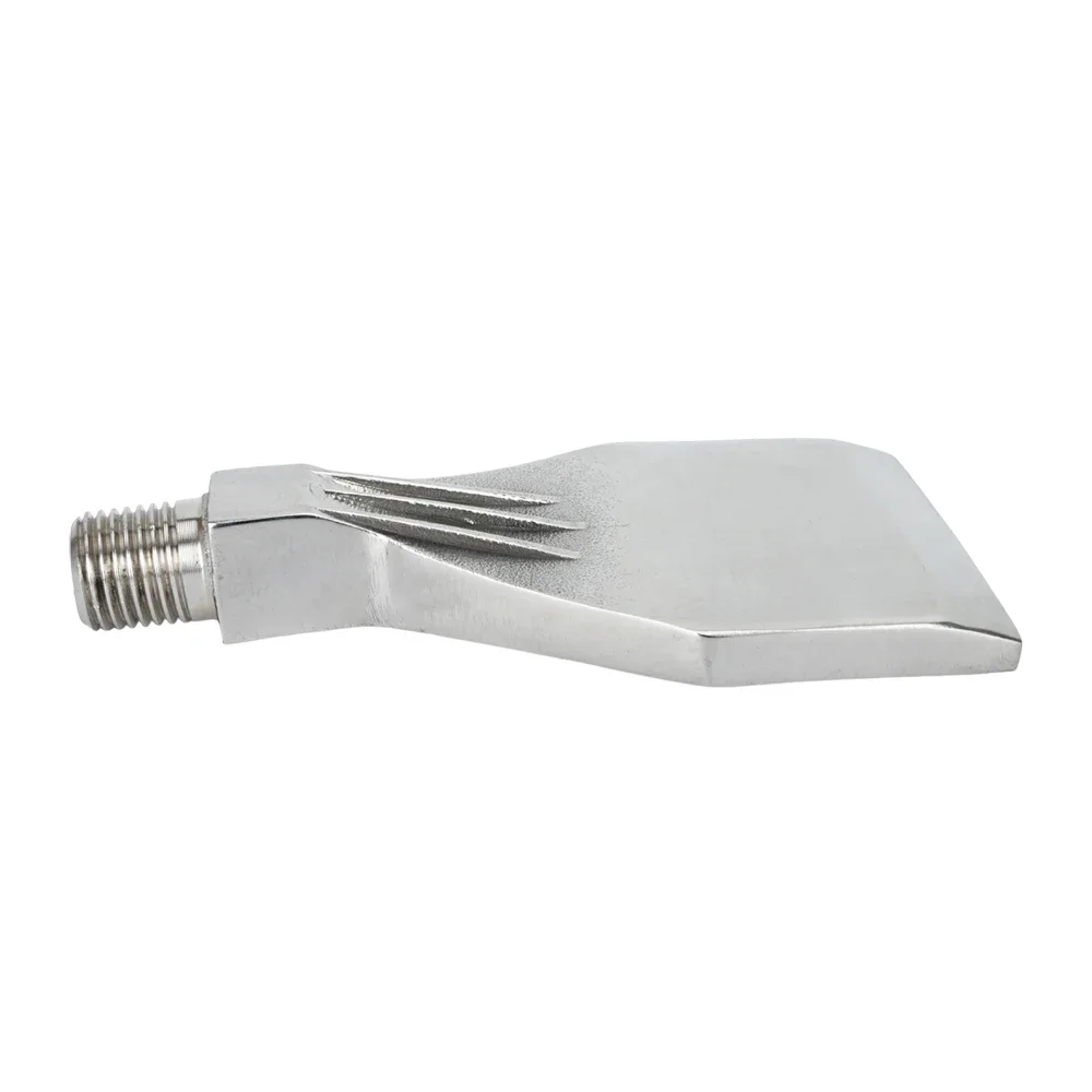 New 1/4 BSPT 16-Hole F-type Metal Air Blow Flat Nozzle Aluminum Alloy Blow Jet for Dust Removal & Paint Spraying