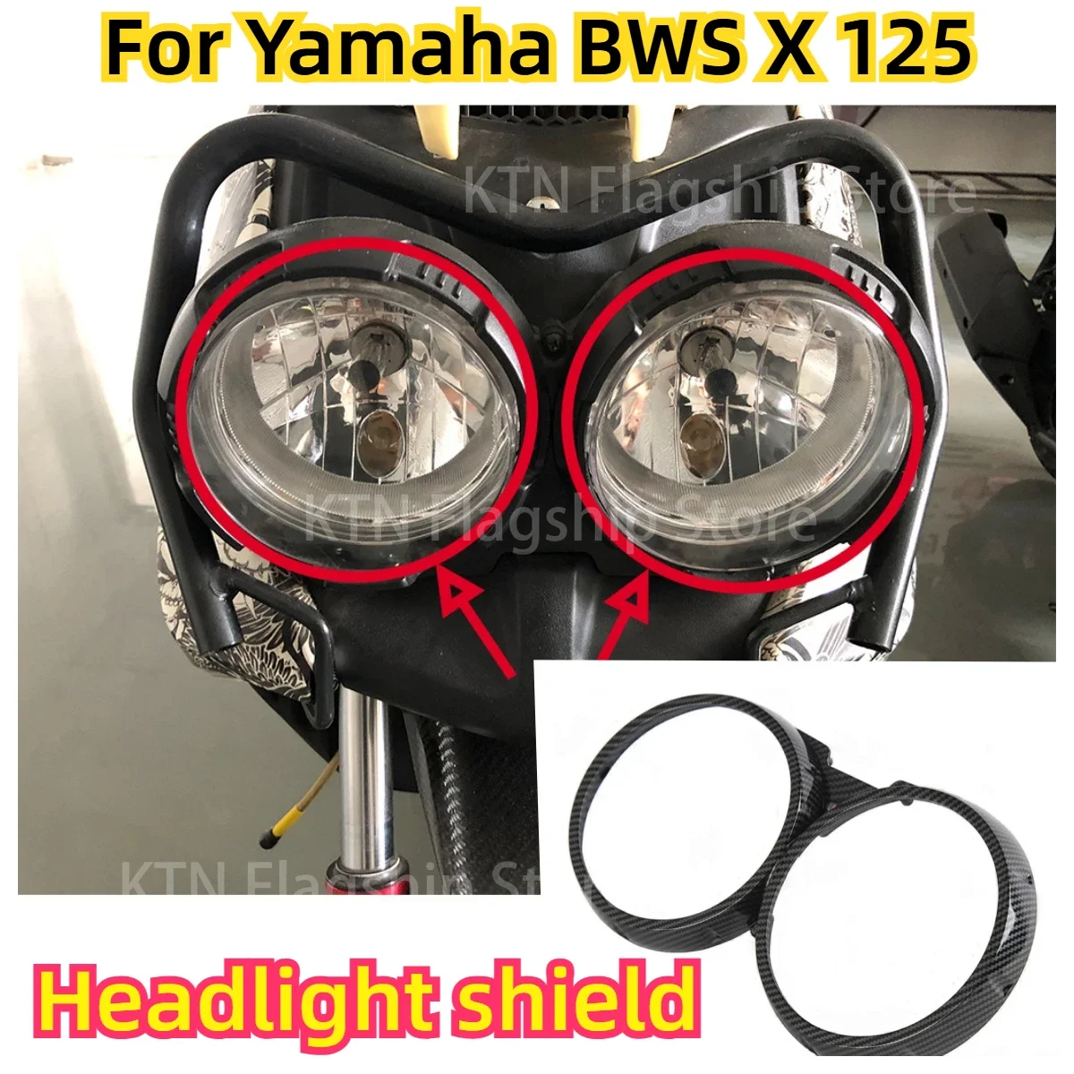 For Yamaha BWS X 125 - Headlights Handlebar Fairing Windshield Kit