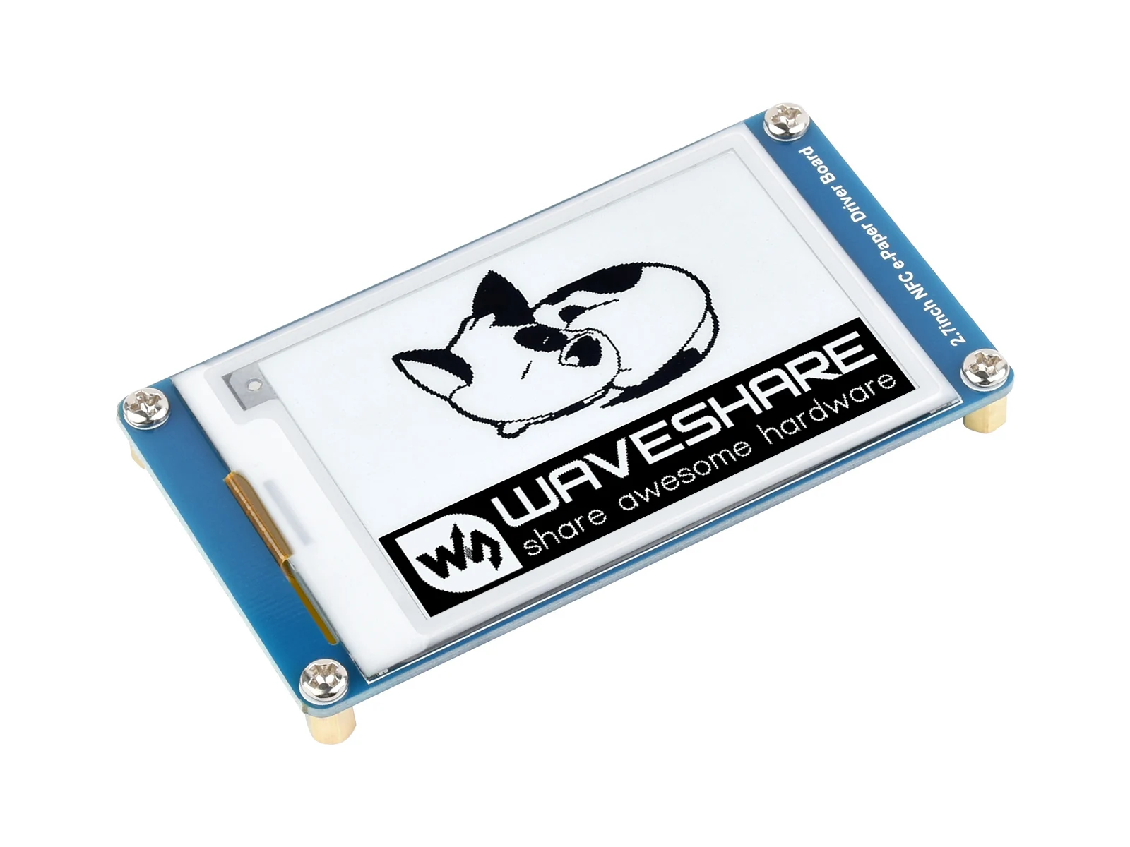 waveshare-27インチ-パッシブnfc搭載電子ペーパーモジュール、白黒表示カラー、バッテリー不要