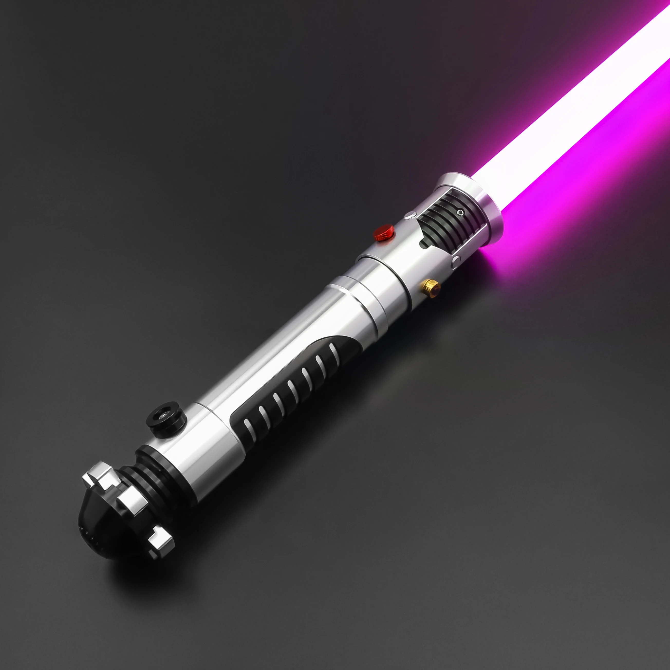 TXQSABER Lightsaber Obi-Wan EP1 Laser Sword Heavy Dueling Metal Hilt Smooth Swing Blaster FOC Colors Changing Light Sword Toys
