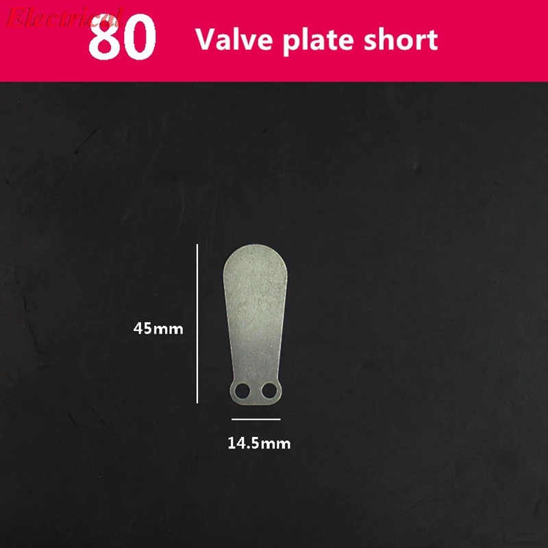 1pc premere la piastra della valvola per 51 65 70 80 95 testata testata piastra della valvola piastra di ferro tipo di cinghia pistone Air Com Press o