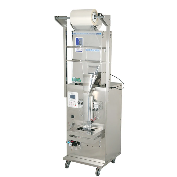 Automatic beans grains weighing filling sachet bag sugar granule packing machine 100g 200g 500g for sale