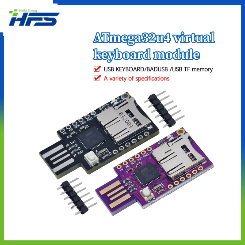 

CJMCU-VIRTUAL-USB и TF-клавиатура с памятью для Arduino, ATMEGA32U4