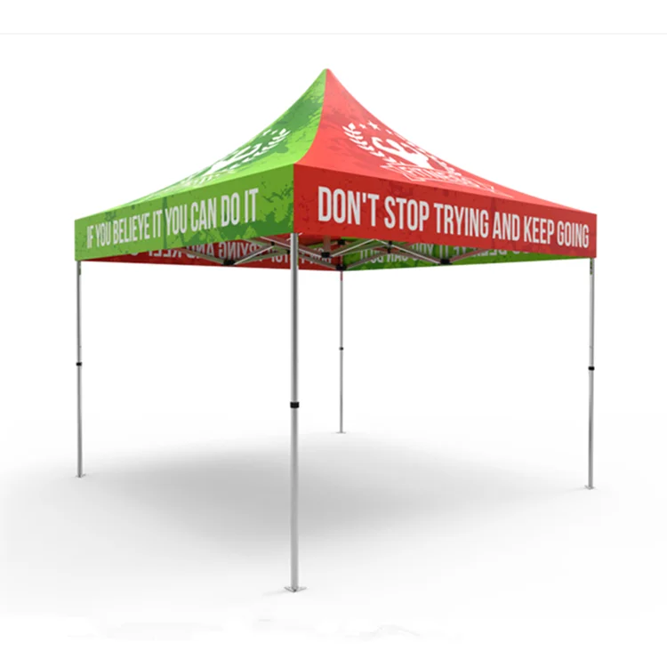 Exhibition Event Marquee Gazebos Custom Printed Canopy Pop Up Foldable Tent Outdoor Party Tradeshow Promotional Tents
