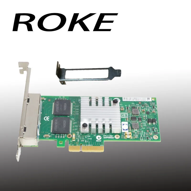 Nc 365T 1Gb Quad Poort Pci-e Ethernet Server Adapter 593720-001 Intel I340-T4