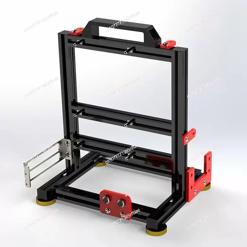 Open Air Computer Case Frame, ITX ATX Motherboard Stand with Water Cooling Support, Vertical Gaming PC Test Bench