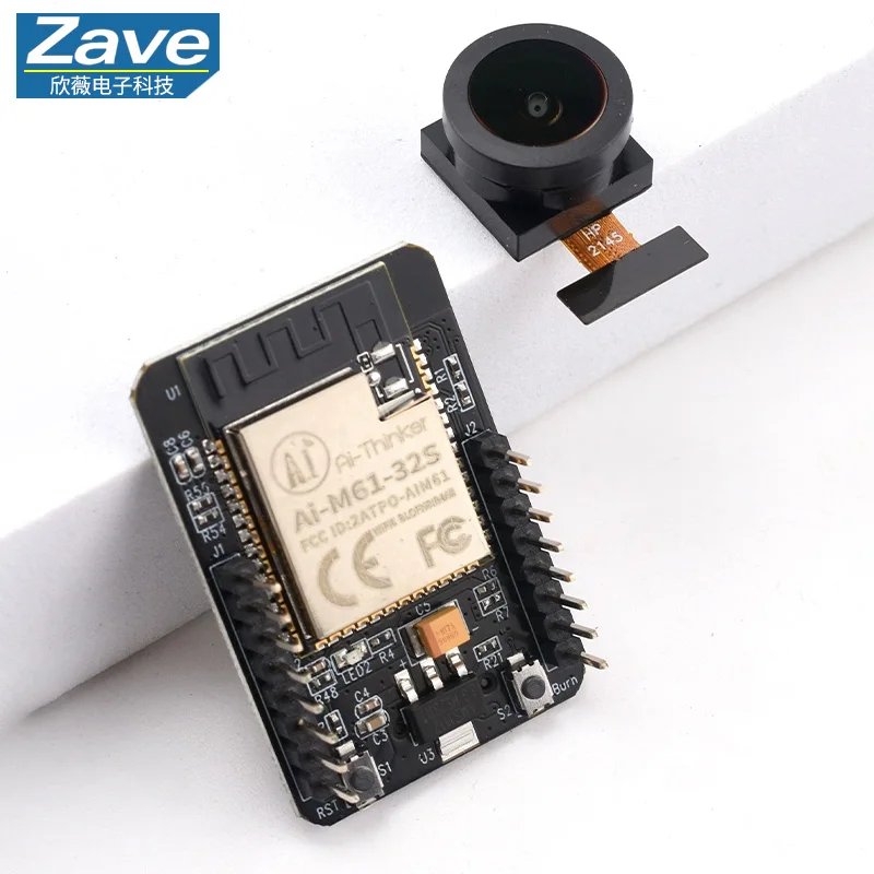 

Плата разработки камеры Xiaoanpai-CAM-D200 / широкоугольный объектив 2 МП / упаковка, совместимая с ESP32-CAM