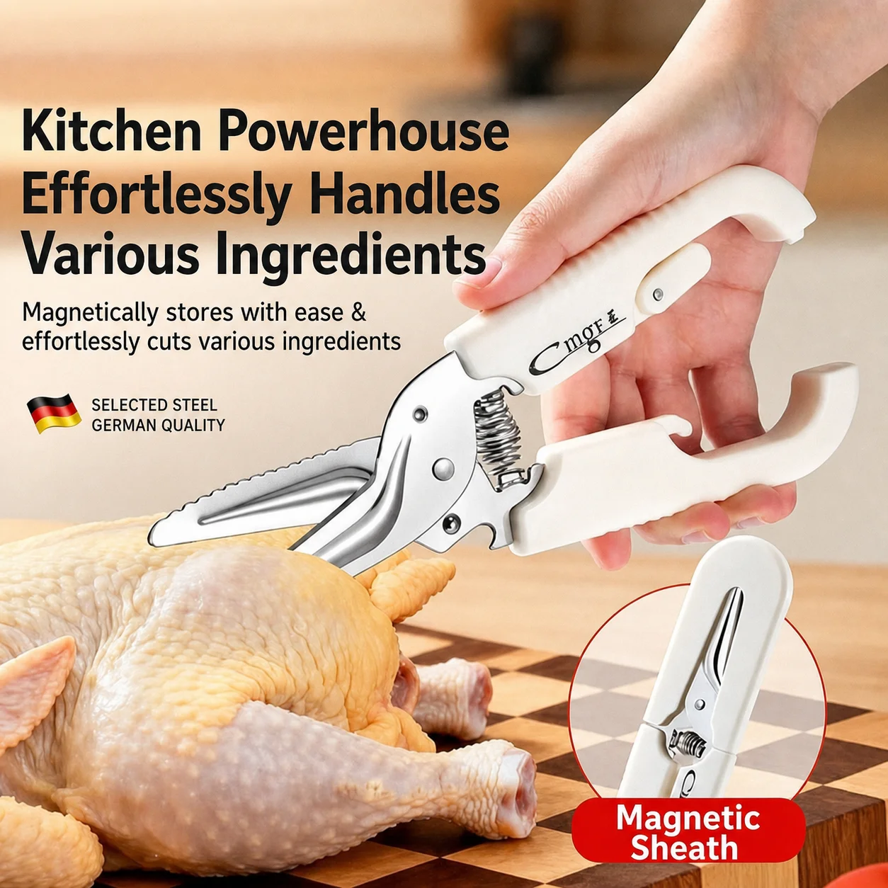 Commercial Kitchen Use - Powerful Kitchen Bone Clippers New Home