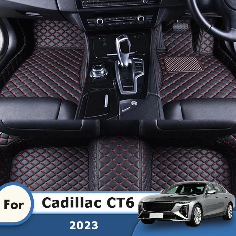 

RHD Carpets For Cadillac CT6 2023 Car Floor Mats Auto Accessories Interior Foot Rugs Waterproof Products Replacement Parts Cover