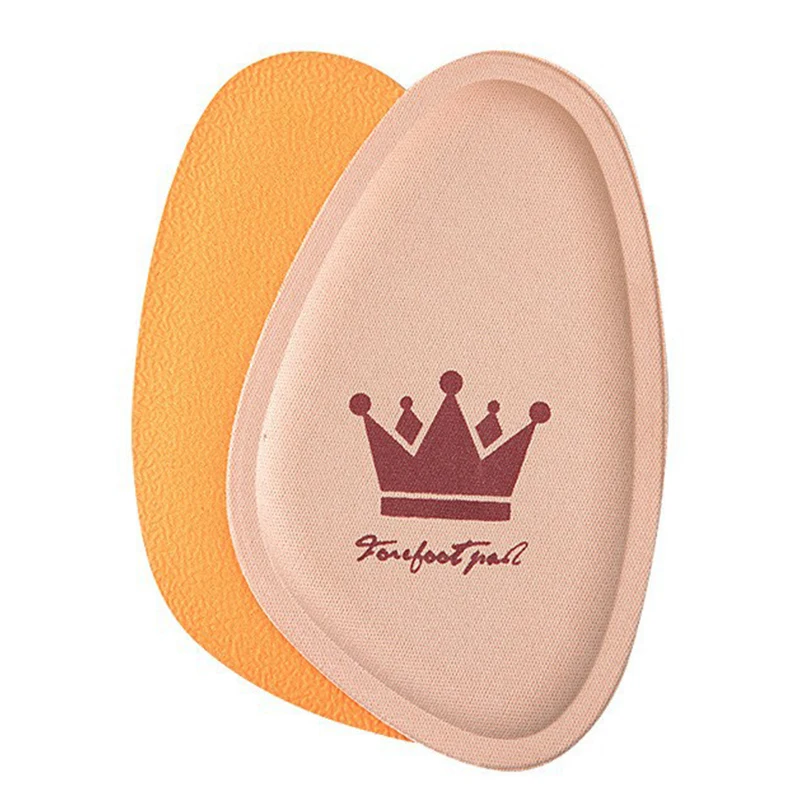 1Pair Half Insoles for Shoes Inserts Forefoot Insert Non-slip Sole Cushion High Heels Pain Relief Breathable Absorbing Shoe Pads