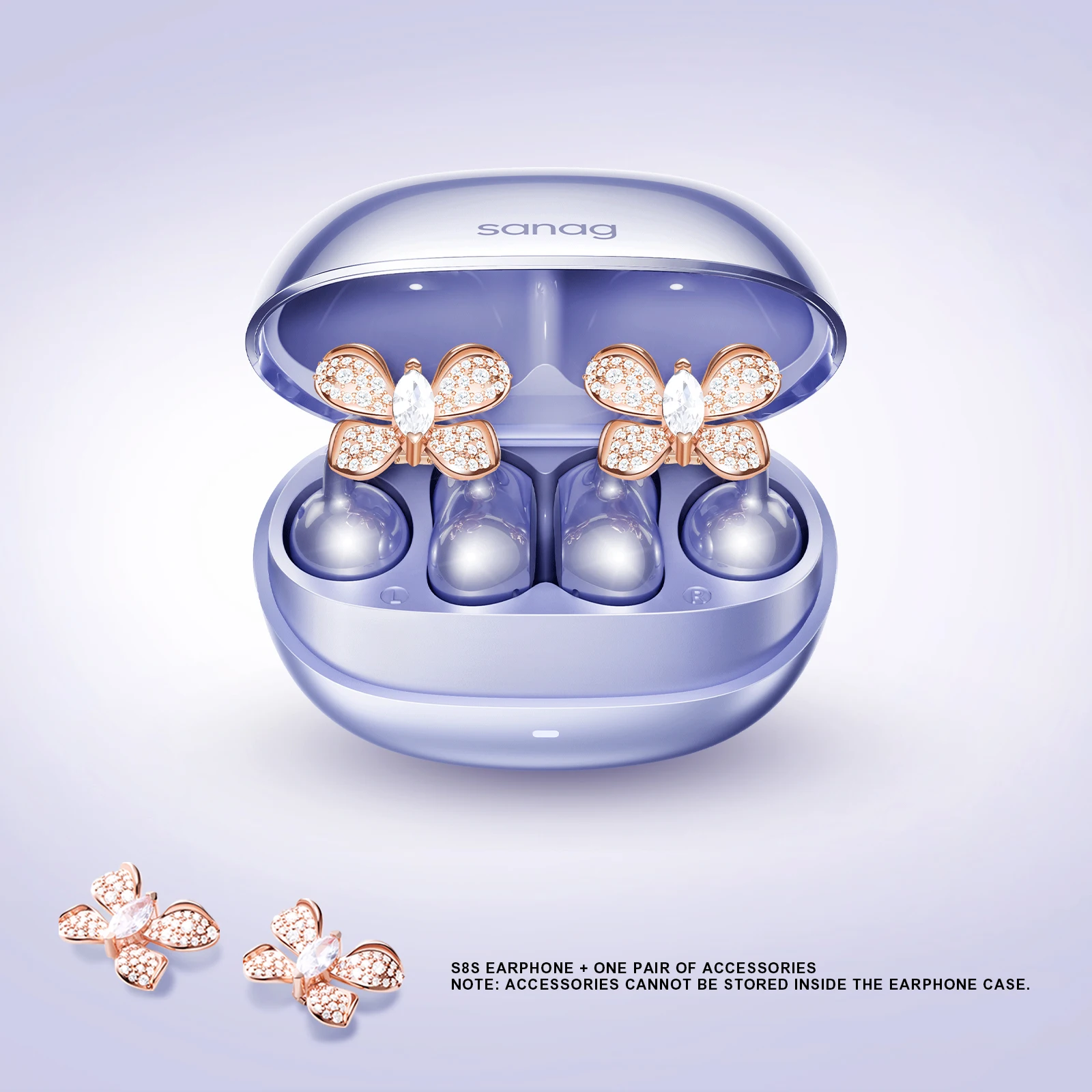 Sanag S8S AI Open Ear Clip-on-Kopfhörer, HiFi, verlustfreie Klangqualität, KI-Übersetzung, kabellose Bluetooth-Kopfhörer, Panorama-Sound 9
