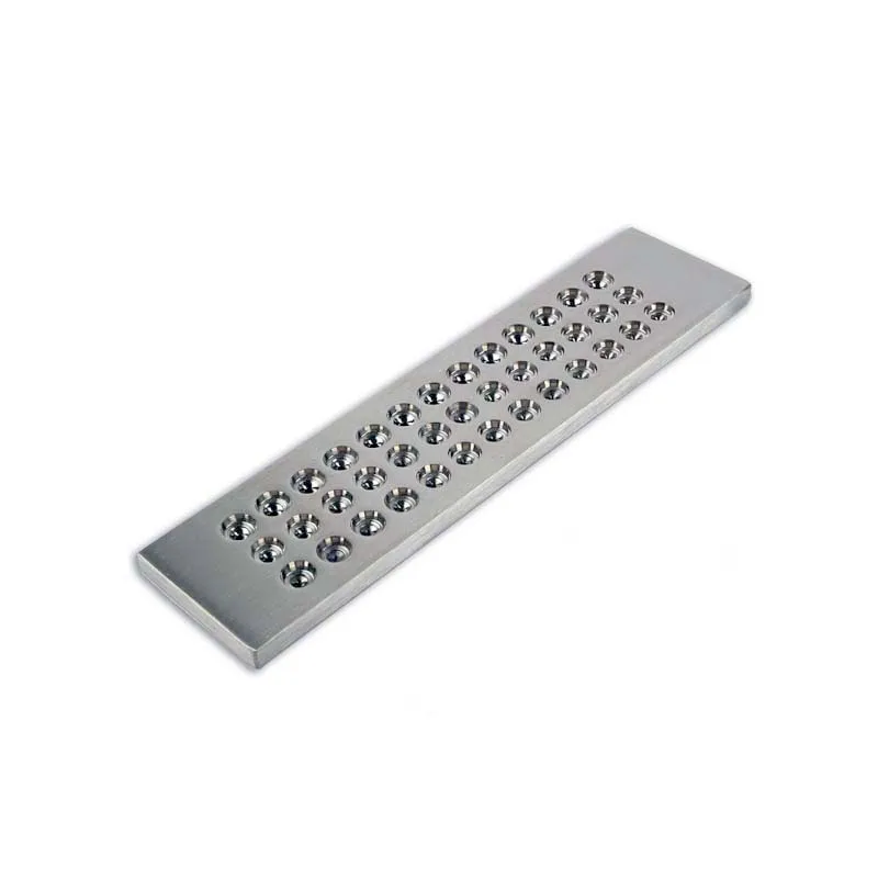 4 Quality Grades Wire Drawing Plate Round Holes 0.26mm–2.80mm 3 Rows Tungsten Carbide Drawplate Jewelry Metal Wire Drawing Tool