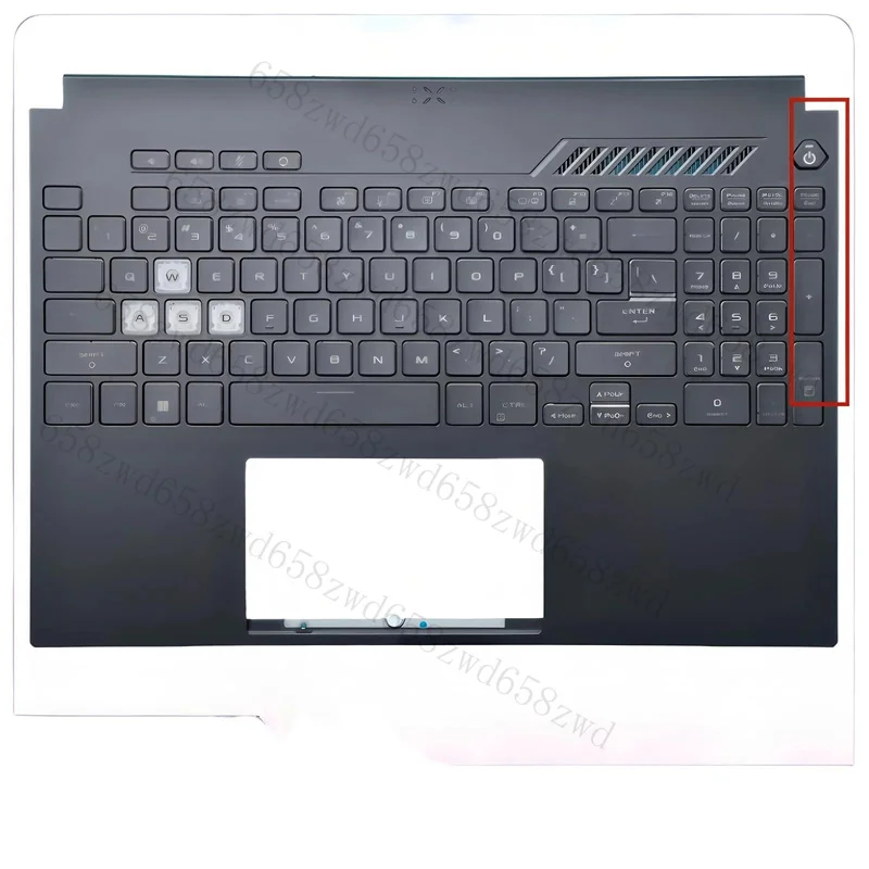 New for ASUS Gaming F15 A15 FA507 FX507 FX517 Upper Case Palmrest Cover With Colorful Backlit Keyboard C Shell