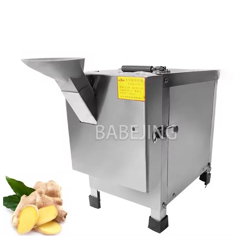 Electric Automatic Garlic Ginger Slicer Vegetable Chopper New Kitchen Tool for Quick Prep