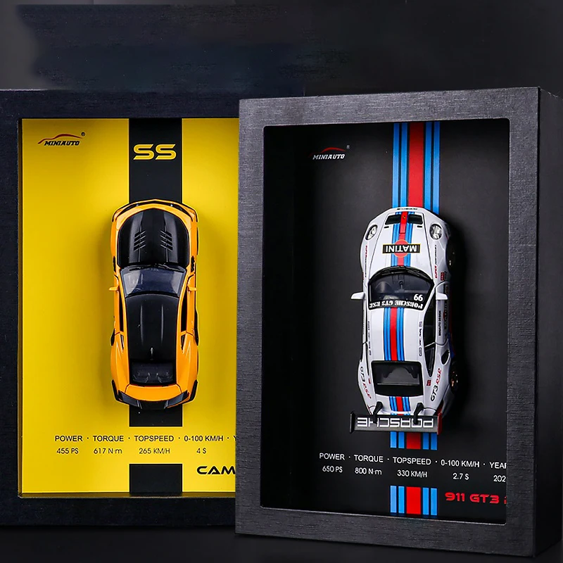 

1:32 Alloy Simulation Car Model 3d Three-dimensional Hanging Painting Collection Ornaments Living Room Decoration Painting