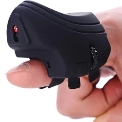 2.4Ghz Finger Wireless Mouse Wireless Mice USB Optical Rechargeable Finger Ring Mouse Mice 1600DPI For PC Laptop Computer