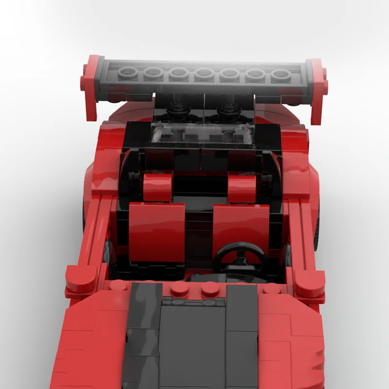 333pcs MOC Dodge Viper ACR ZB II City Champions Model Kerstcadeau Bouwspeelgoed Blokken Bouw DIY Idee Baksteen Verjaardag