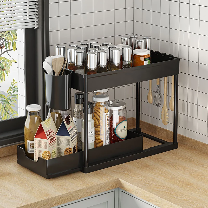 

Household Storage Holders Kitchen Desk Organization Baskets Bedroom Multifunction Organizer Racks Indoor Toy Storage Basket