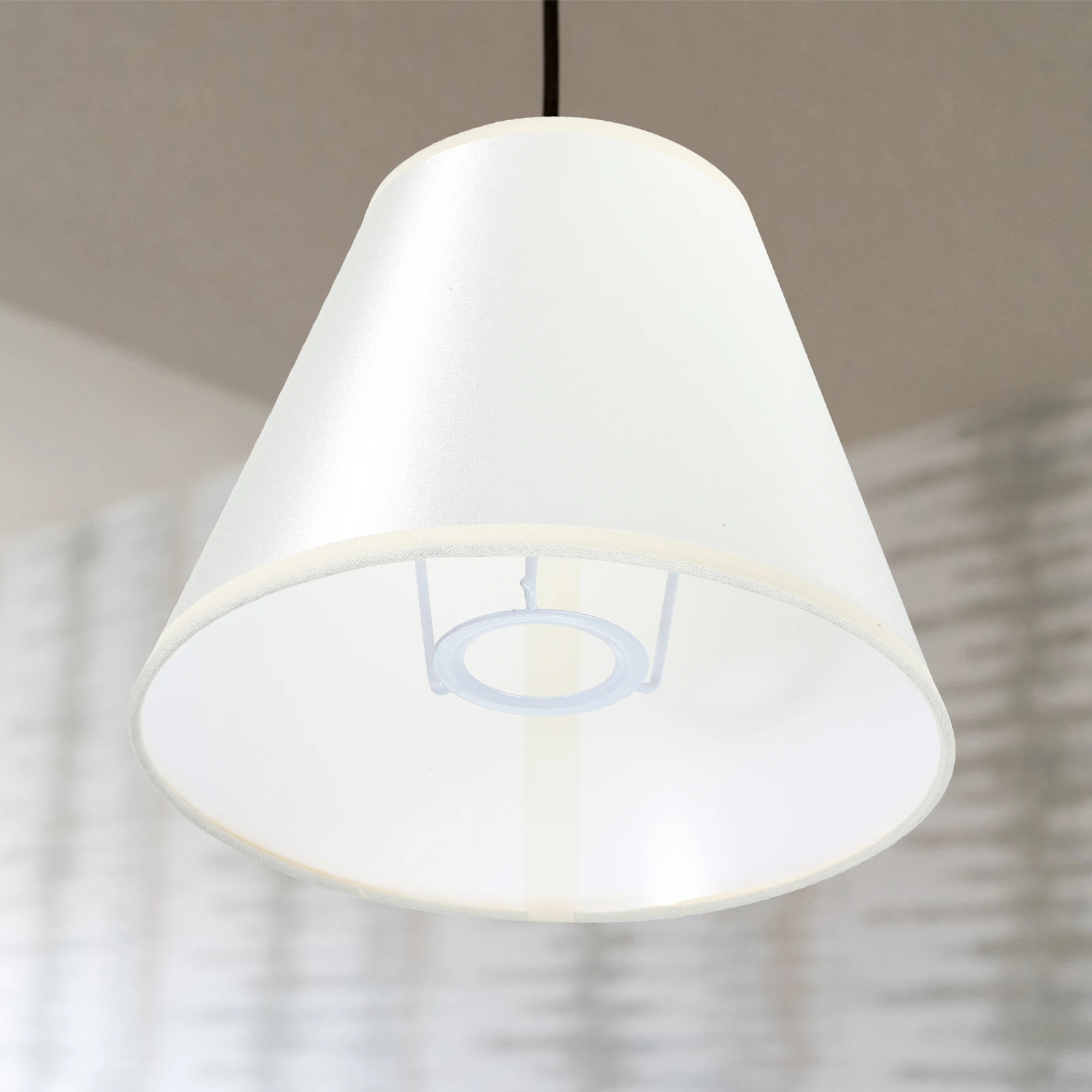 

Cloth Lampshade E27/E14 Base Soft Light Transmission Drum Shade For Bedroom Living Room Wall Desk Lamp Vintage Indoor