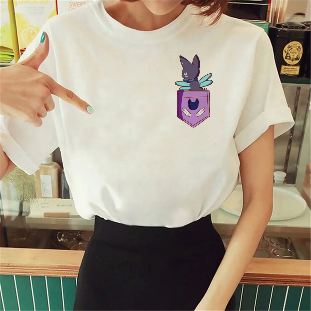 

Sakura Card Captor tshirt women Y2K streetwear summer top girl funny clothes