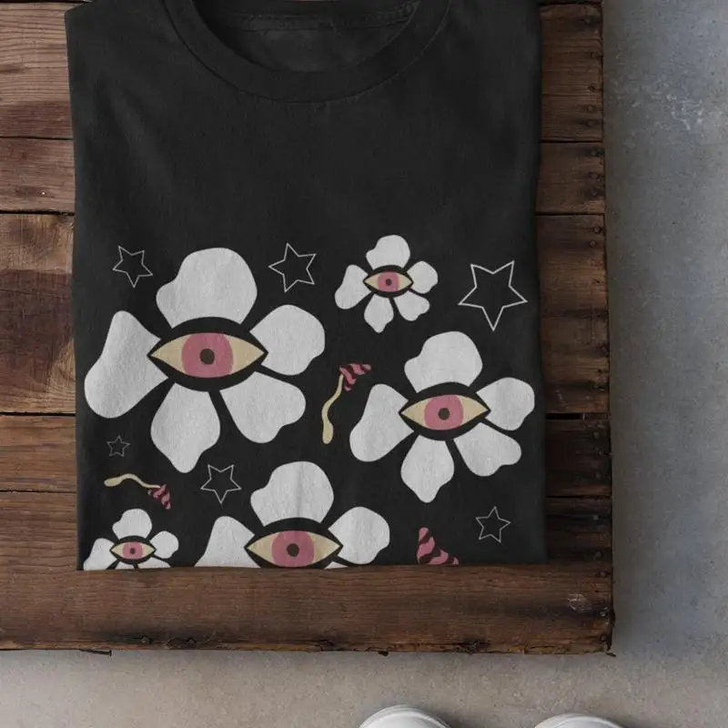 Mushroom T Shirt Grunge Clothing Cottagecore Alt Whimsigoth Goblincore Y2K Fairy Clothes Witch