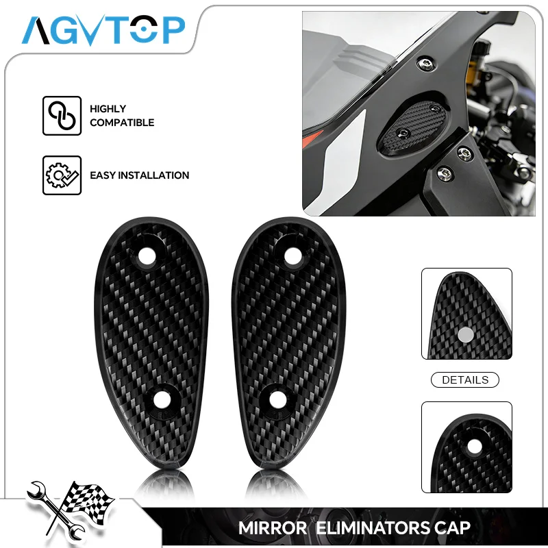 

For CBR1000RR CBR1000RR-R SP 2008-2026 Motorcycle Windscreen Mirrors Driven Cap Mirror Protective Cover cbr1000rr Accessories